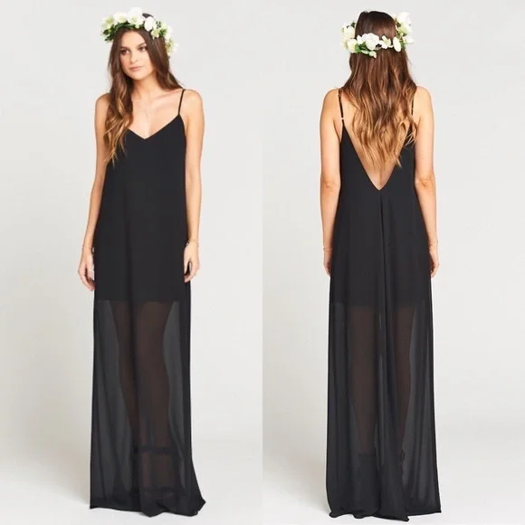 knee length dresses for ladies Show Me Your Mumu Joelle Maxi Dress main image 1